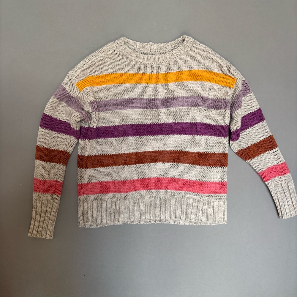 Lou and Grey for Loft Striped cozy sweater Size S